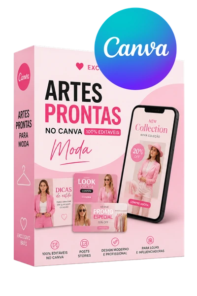 Artes Prontas no Canva